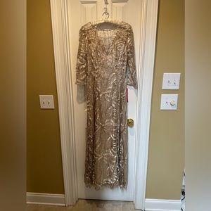 Tahari ASL Champagne dress. Size 6